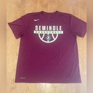 Florida State Seminoles Nike XL dri fit